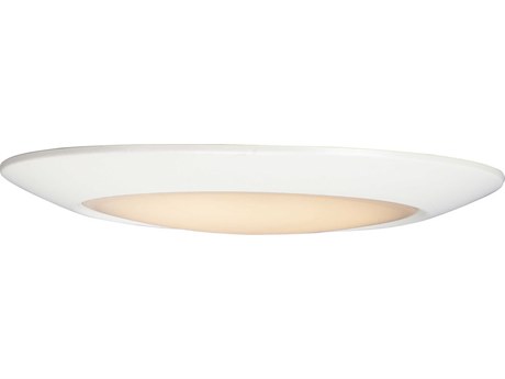 Maxim Lighting Diverse 1-Light White Bowl Flush Mount