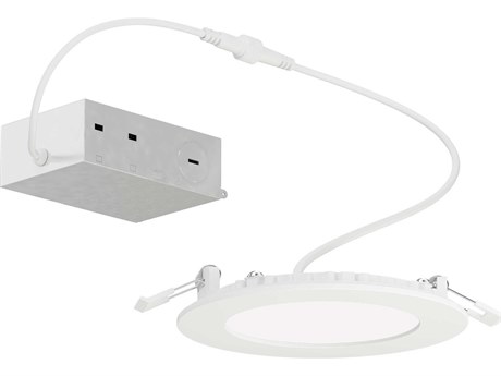 Maxim Lighting Slim 1-Light White Round Recessed Light