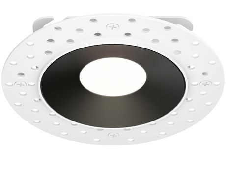 Maxim Lighting Crisp Black Round Under Cabinet Light