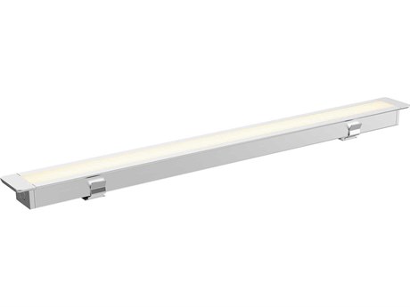 Maxim Lighting CounterMax Lite Brushed Aluminum Recessed and Surface Mount Under Cabinet Light