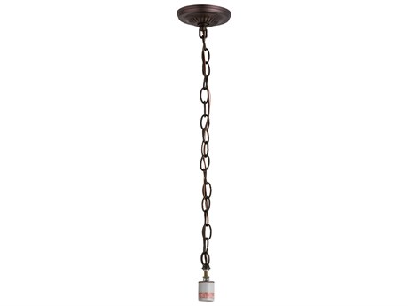 Meyda 1-Light Mahogany Bronze Pendant Hardware