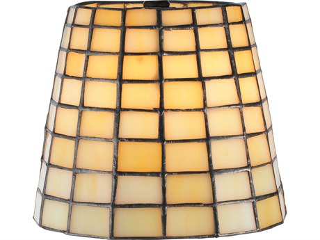 Meyda Geometric Beige Shade