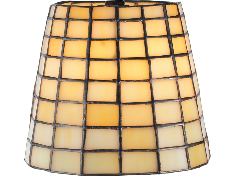 Meyda Geometric Beige Shade