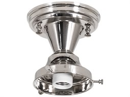 Meyda 8-Light Copper Glass Geometric Flush Mount | MY184447