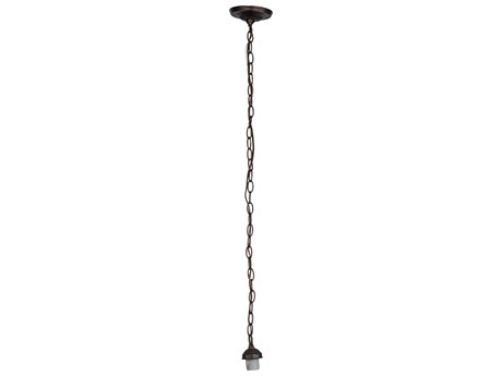 Meyda 1-Light Mahogany Bronze Mini Pendant