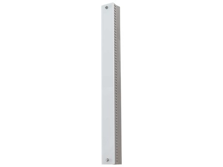 Meyda Nickel Glass LED Vanity Light