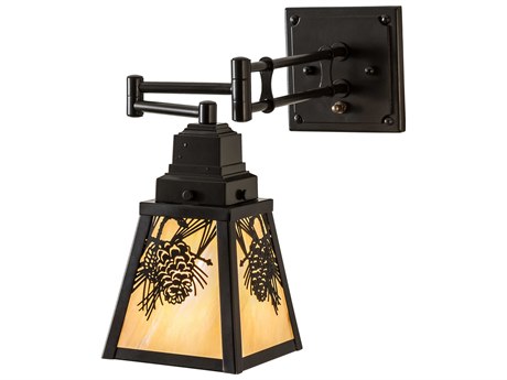 Meyda Winter Pine 1 - Light Swing Arm