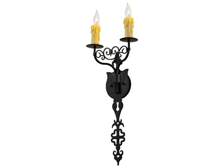 Meyda Merano 2-Light Steel Wall Sconce