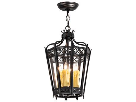 Meyda Cardiff 3-Light Steel Mini Pendant