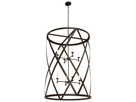 Meyda 8-Light Oil Rubbed Bronze Chandelier
