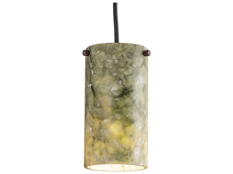 Meyda Cilindro 1-Light Black Cylinder Mini Pendant
