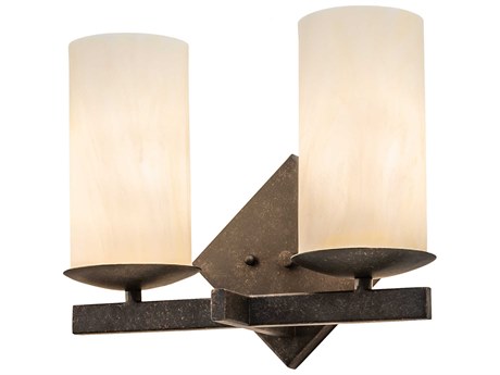 Meyda Dante 2-Light Gold Wall Sconce