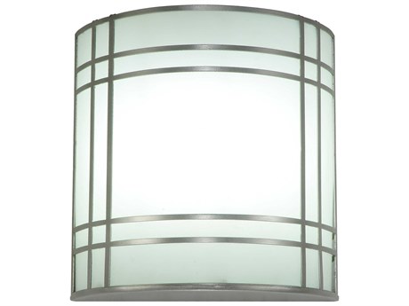 Meyda 1-Light Nickel Wall Sconce