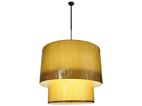 Meyda Cilindro 8-Light Oil Rubbed Bronze Tiered Pendant