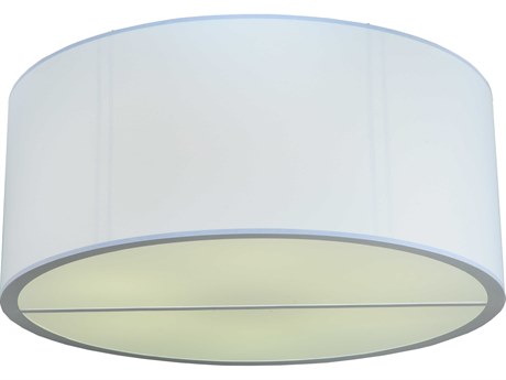 Meyda Cilindro 6-Light Steel Drum Flush Mount