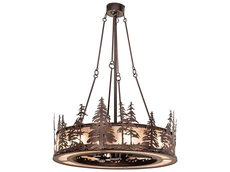 Meyda Tall Pines 44" Ceiling Fan