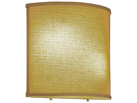 Meyda 2-Light Gold Glass Wall Sconce
