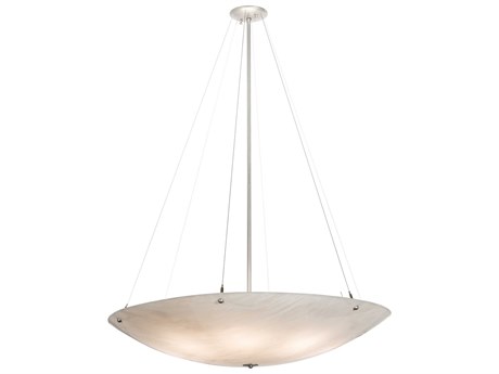 Meyda Cypola 8-Light Nickel Bowl Pendant