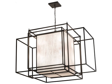 Meyda Kitzi Box 32-light Outdoor Hanging Light