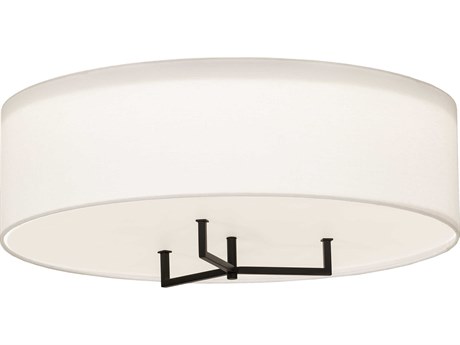 Meyda Cilindro Bronze LED Drum Flush Mount