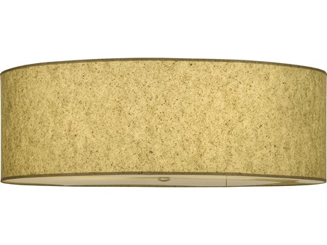 Meyda Cilindro 3-Light Black Drum Flush Mount