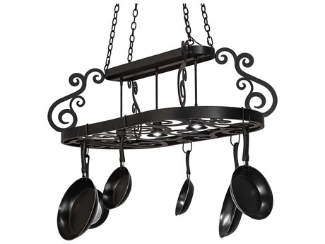 Meyda Neo 3-Light Black Island Pendant