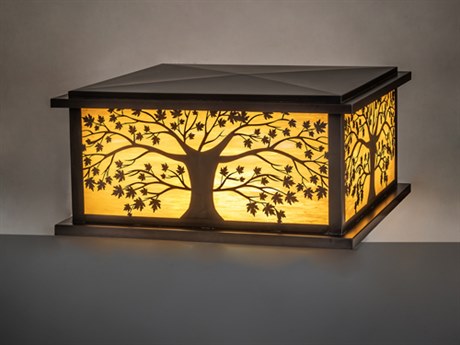 Meyda 4 - Light Outdoor Post Light