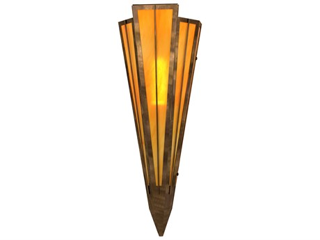 Meyda Brum 2-Light Antique Copper Wall Sconce