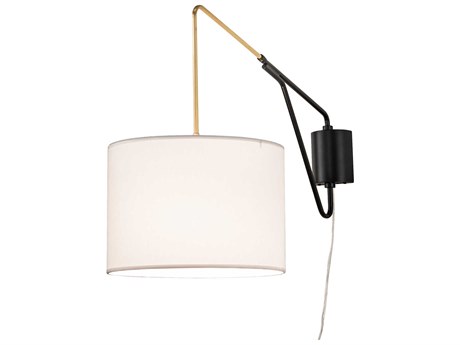 Meyda Cilindro Textrene 1 - Light Swing Arm