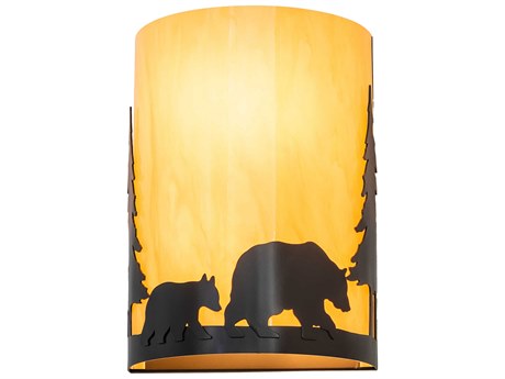 Meyda 2-Light Timeless Bronze Wall Sconce