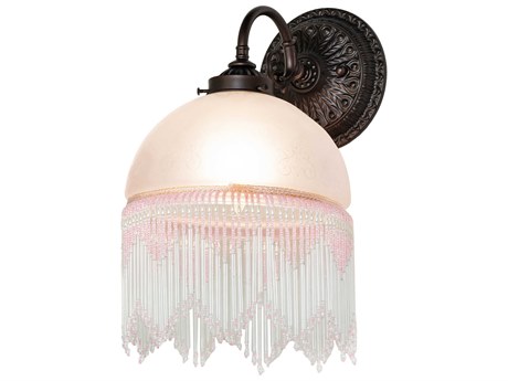 Meyda Roussillon 1-Light Mahogany Bronze Wall Sconce