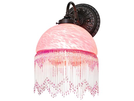 Meyda Roussillon 1-Light Mahogany Bronze Wall Sconce