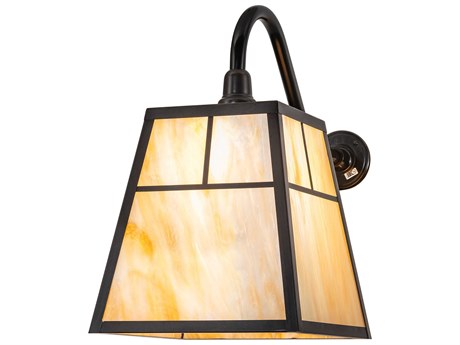 Meyda Stillwater T-Mission 1-Light Outdoor Wall Light