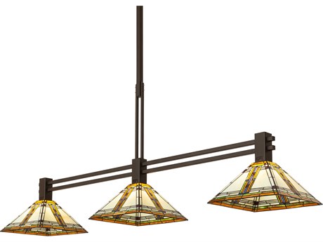 Meyda Nevada 3-Light Oil Rubbed Bronze Island Pendant