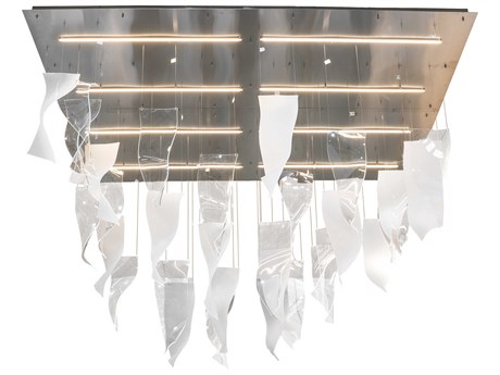 Meyda Allegro Brushed Stainless Steel Pendant