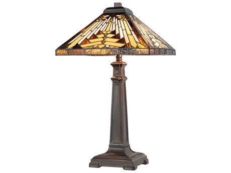 Meyda Nuevo Mission Brown Buffet Lamp