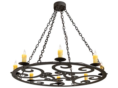 Meyda Ashley 8-Light Oil Rubbed Bronze Chandelier