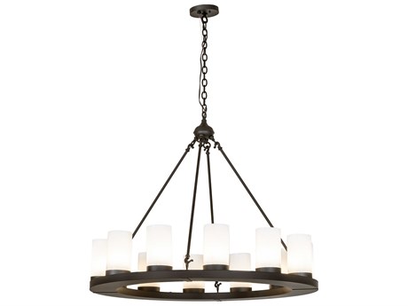 Meyda Loxley 12-Light Oil Rubbed Bronze Chandelier