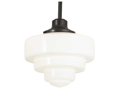 Meyda Revival 1-Light Craftsman Brown Pendant
