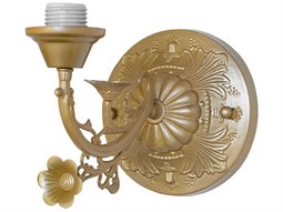 Meyda Brum 2-Light Antique Copper Black Wall Sconce | MY255683