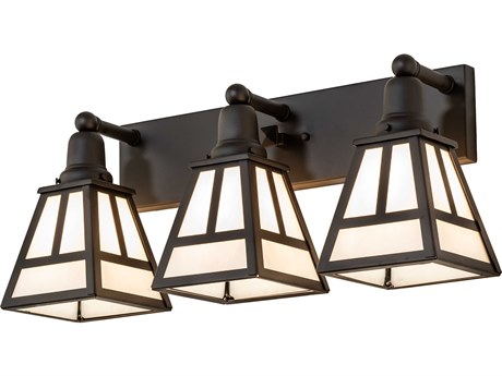 Meyda T-mission 3-Light Oil Rubbed Bronze Vanity Light