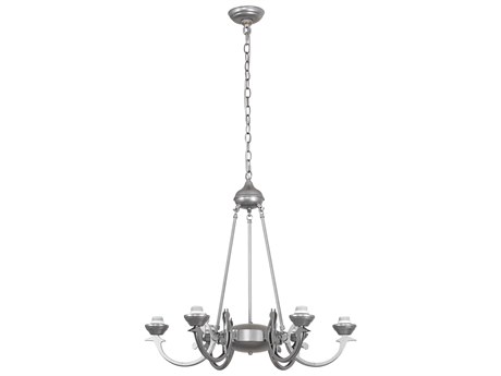 Meyda 6-Light Light Sandstone Chandelier