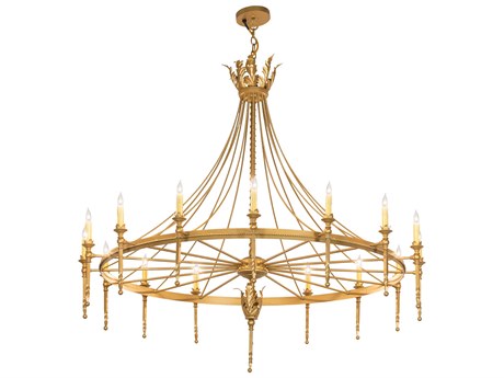 Meyda Amaury 16-Light Goldtastic Chandelier