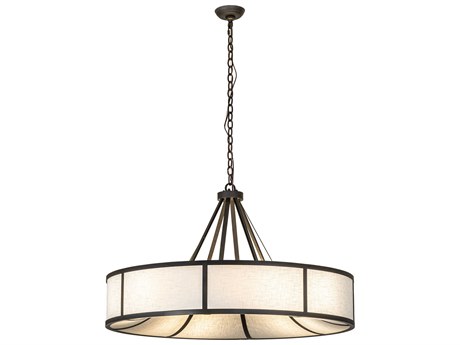 Meyda Cilindro Ventura 8-Light Oil Rubbed Bronze Pendant