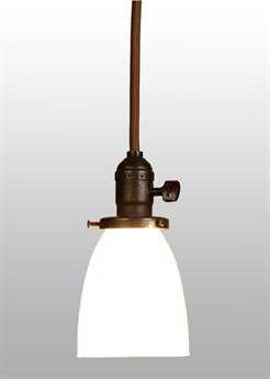 Meyda Revival 1-Light Brown Traditional Mini Pendant