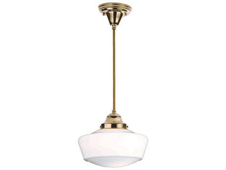 Meyda Revival 1-Light Brass Mini Pendant