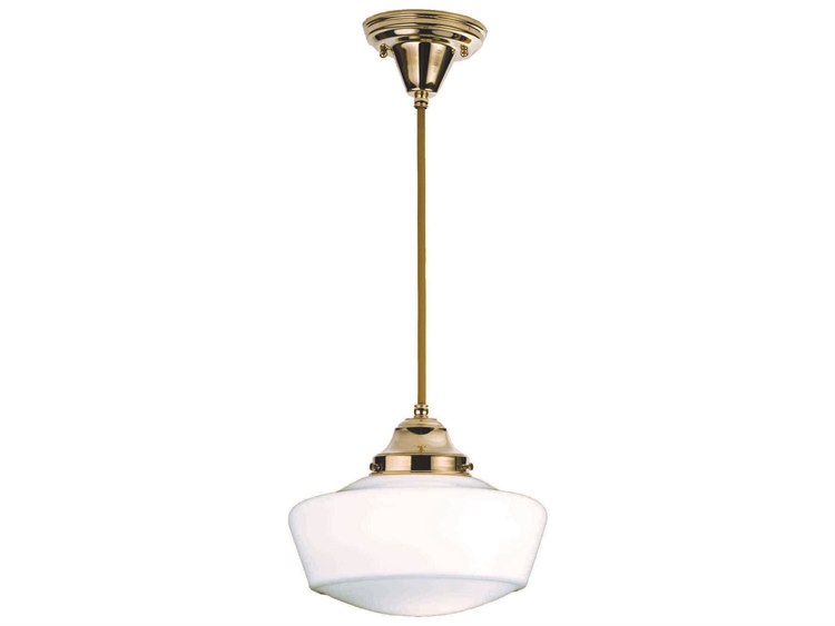 Meyda Revival 1-Light Brass Mini Pendant