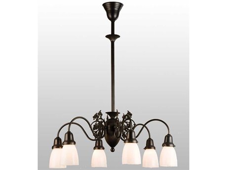 Meyda Binghamton 6-Light Brown Traditional Chandelier