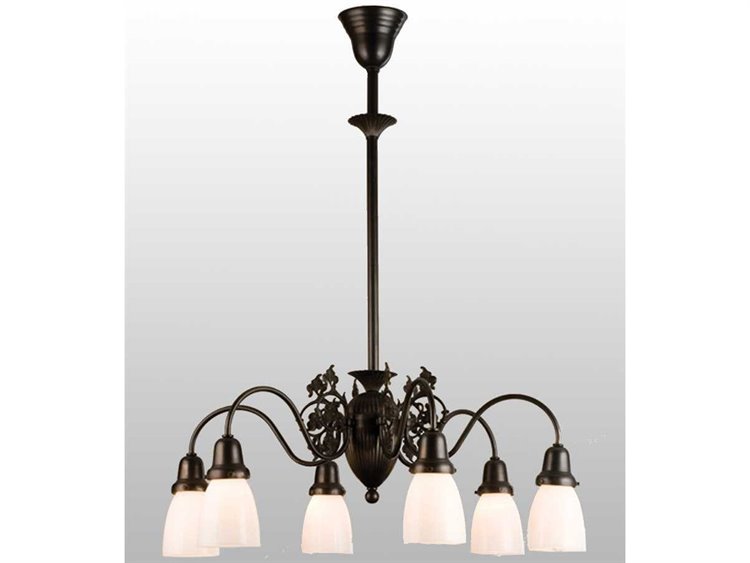 Meyda Binghamton 6-Light Brown Traditional Chandelier