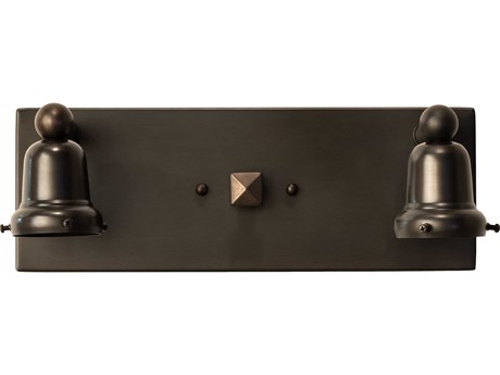 Meyda Craftsman Brown Polished Brass Wall Sconce